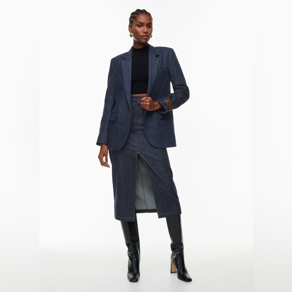 NWT - Babaton Adaptation Blazer - Rich Iris Blue - Size Medium - Picture 5 of 7